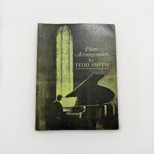Piano Arrangements Tedd Smith Hymns Pianist Billy Graham Crusades Book Vintage